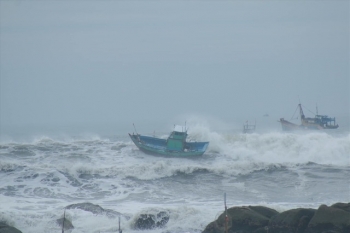 Nhiều tỉnh, thành có tàu cá hoạt động trong vùng nguy hiểm của bão số 1