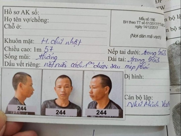 Truy nã phạm nhân trốn khỏi Trại giam A20