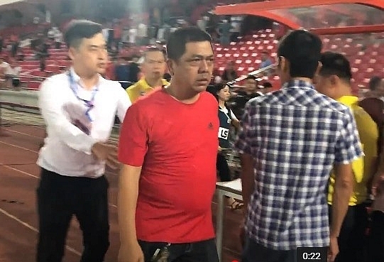 CĐV Trần Tiến Dũng. Ảnh: CMH