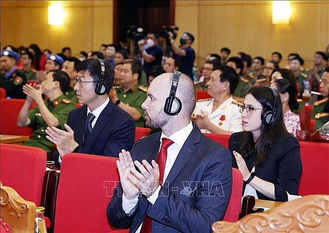 Các đại biểu dự buổi lễ. Ảnh: Ảnh: Thống Nhất/TTXVN