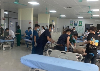 Nổ lớn tại Khu công nghiệp Đại Đồng, 34 công nhân bị thương