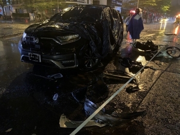 Tài xế gây tai nạn liên hoàn rồi bỏ chạy ở Hà Nội có nồng độ cồn vượt mức kịch khung