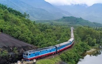 Từ tối 28/9, đường sắt Bắc - Nam hoạt động bình thường