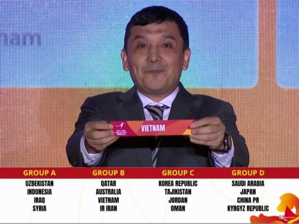 U20 Việt Nam rơi vào bảng "tử thần" tại VCK U20 châu Á 2023