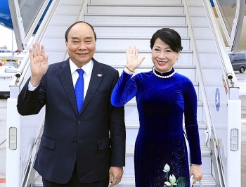 Chủ tịch nước Nguyễn Xuân Phúc lên đường thăm chính thức LB Nga