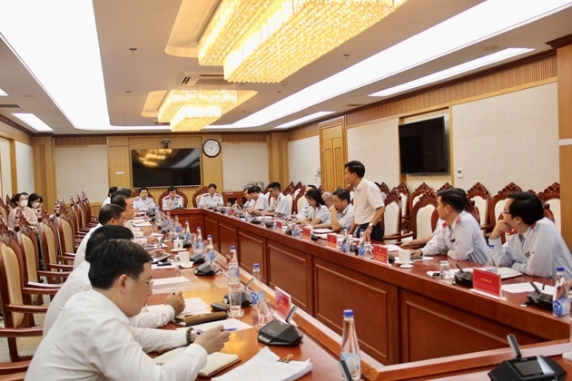 Toàn cảnh buổi công bố quyết định thanh tra