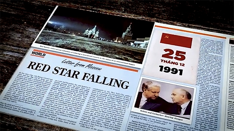 Sắp công chiếu bộ phim tài liệu dài tập về sự tan rã của Liên Xô