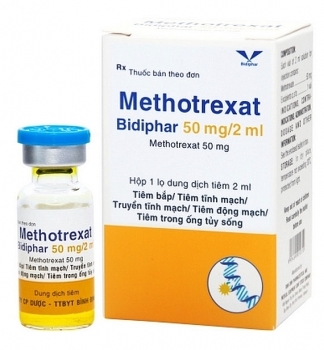 Thu hồi lô thuốc điều trị ung thư Methotrexat Bidiphar không đạt tiêu chuẩn