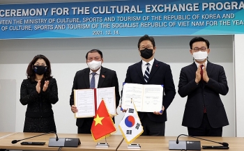 Bộ trưởng Hwang Hee nêu sáng kiến Việt - Hàn hợp tác trong lĩnh vực phim ảnh để quảng bá du lịch
