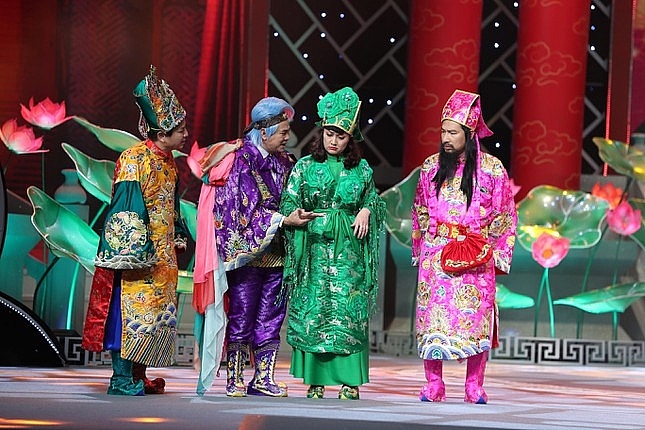 Vân Dung hội ngộ tình địch màn ảnh trong Táo Quân 2022