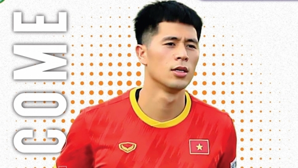 Trung vệ Đình Trọng đầu quân về CLB Bình Định