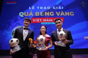 Hoàng Đức, Huỳnh Như giành Quả bóng vàng Việt Nam 2021