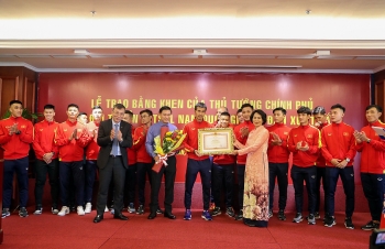Đội tuyển Futsal Việt Nam nhận Bằng khen của Thủ tướng Chính phủ