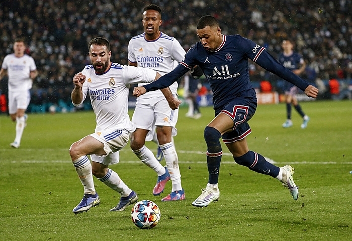 Link xem trực tiếp Real Madrid vs PSG 3h00 ngày 10/3 lượt về vòng 1/8 Cúp C1