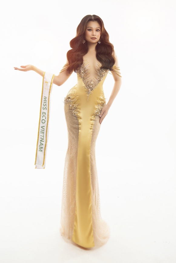 Trần Hoài Phương giành giải Miss Eco Asia tại 'Miss Eco International 2022'