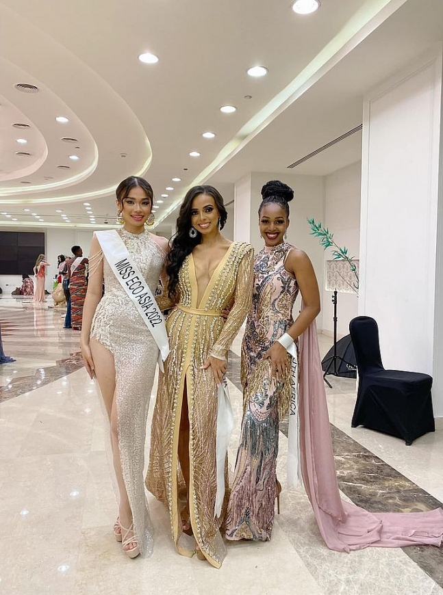 Trần Hoài Phương giành giải Miss Eco Asia tại 'Miss Eco International 2022'