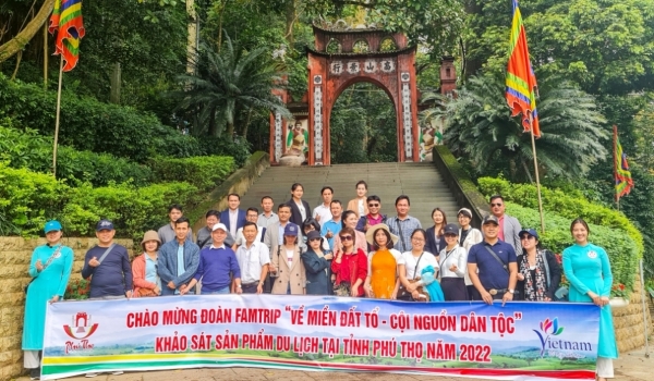 Tỉnh Phú Thọ mở cửa trở lại hoạt động du lịch năm 2022