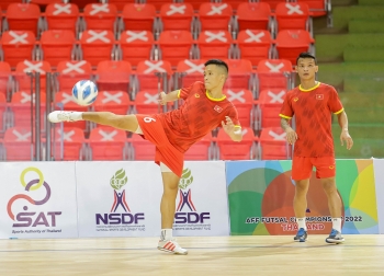 Futsal Việt Nam chốt danh sách 14 cầu thủ dự giải Đông Nam Á