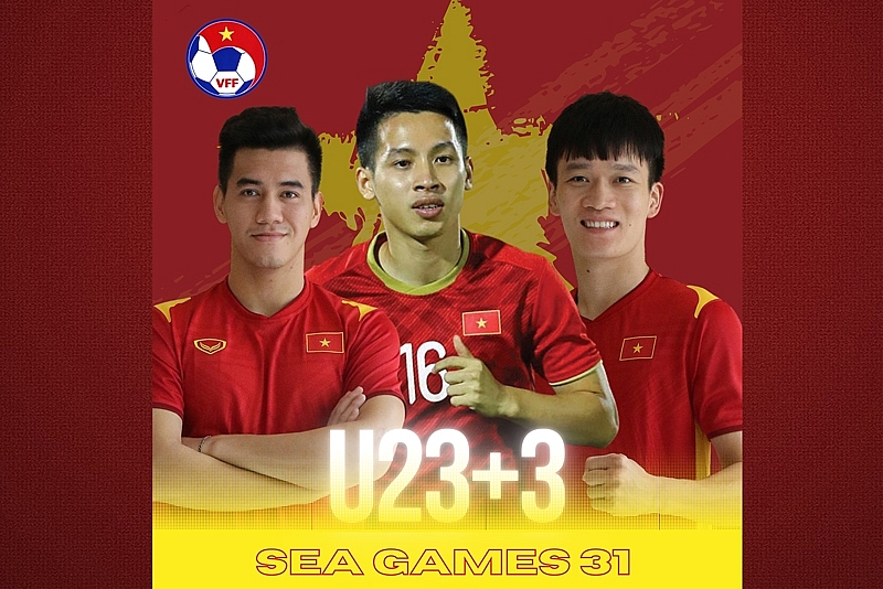 Hùng Dũng, Hoàng Đức, Tiến Linh tham gia SEA Games 31