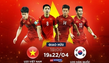 Link xem trực tiếp bóng đá U23 Việt Nam vs U20 Hàn Quốc, 19h ngày 19/4