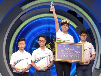 Nam sinh Hà Nội ghi danh vào cuộc thi quý Đường lên đỉnh Olympia