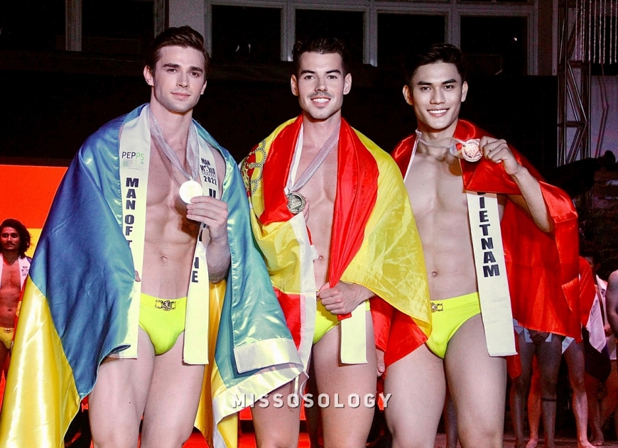 Quán quân Hữu Anh hóa chiến binh Rồng đi thi Man of The World 2022