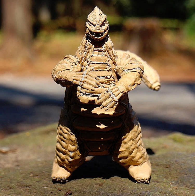 Tác phẩm Godzilla của nghệ sĩ 29 tuổi
