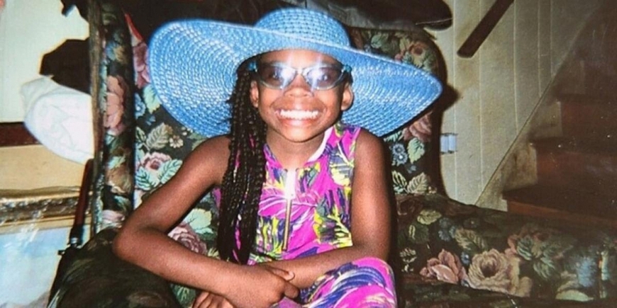 Cô bé Nyla Anderson 