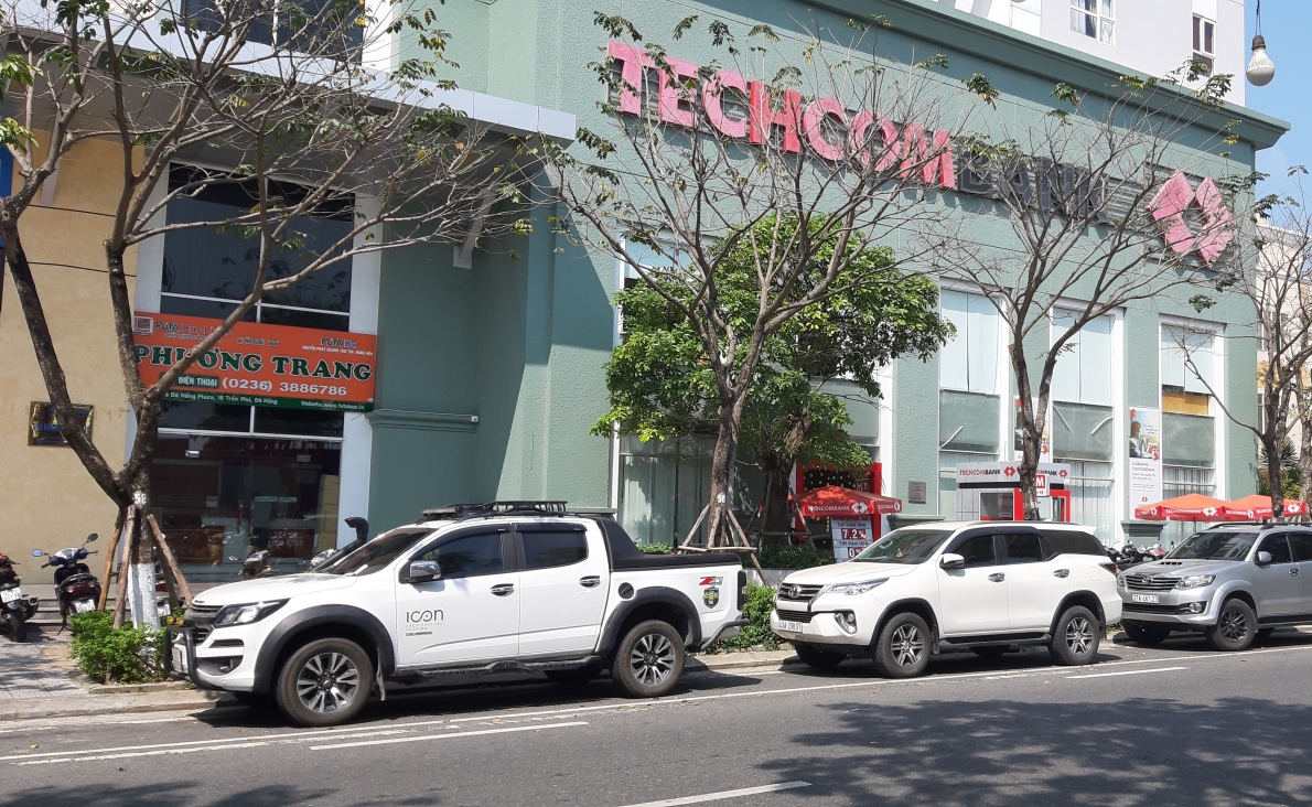 Khu đất 14B đường Trần Phú, hiện là trụ sở của Techcombank
