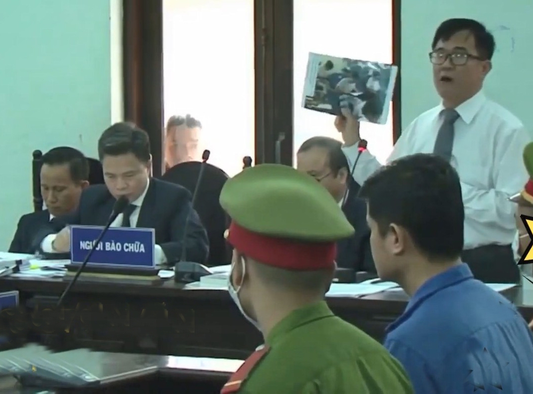 Luật sư Trương Quốc Hòe nêu bằng chứng chị Thủy vẫn tham gia thi tay nghề mà không cần đeo kính