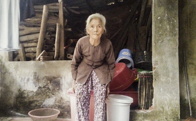 Cụ Phan Thị Ngọc bức xúc vì giá đền bù quá thấp