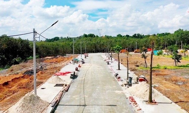 Thực tế dự án KDC Đồng Tiến chưa hoàn thiện cơ sở hạ tầng theo luật định