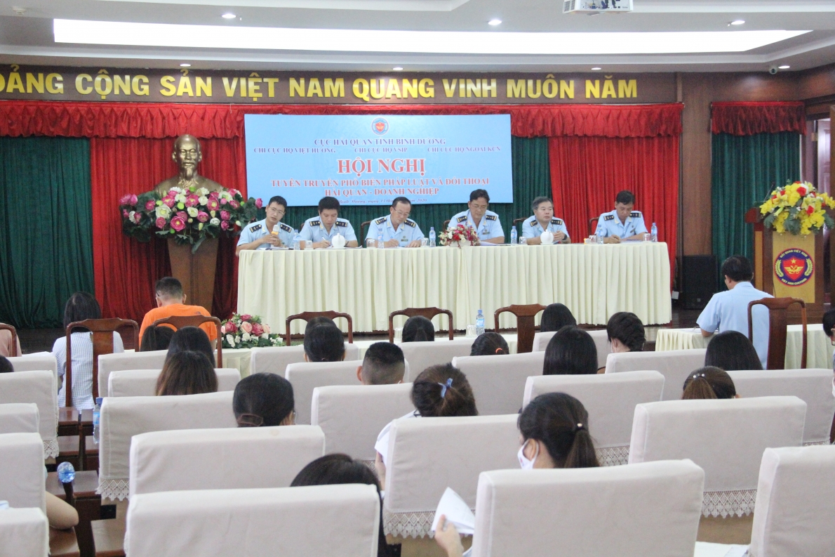 Cục Hải quan tỉnh Bình Dương: Xây dựng hình ảnh lực lượng hải quan liêm chính, trong sạch