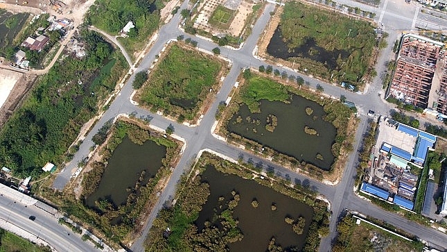 Cận cảnh 4 lô đất được TPHCM bán đấu giá trong vào ngày 10/12.. Ảnh TPO