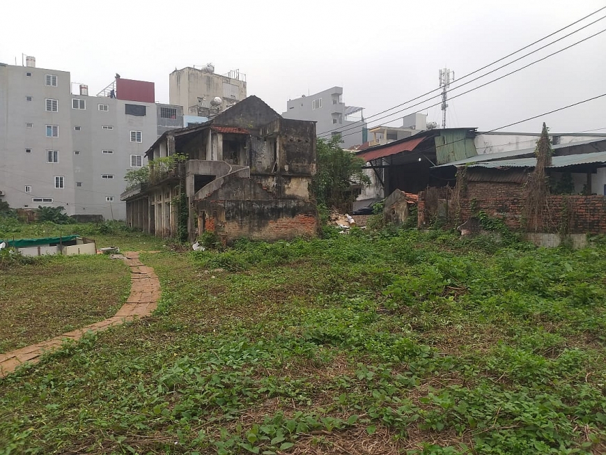 Cận cảnh khu đất dự án nhà ở cao tầng 300 tỉ bỏ hoang nhiều năm chưa bị thu hồi của Tập đoàn Bảo Việt