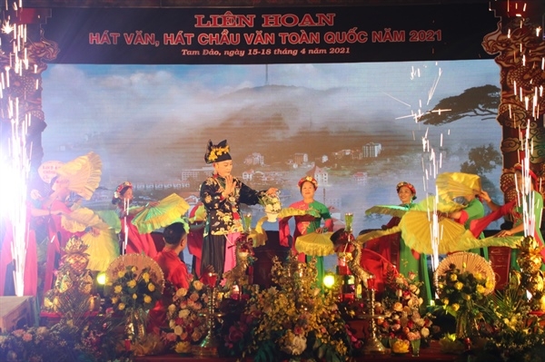 Nhiều tiết mục đặc sắc trong Liên hoan hát văn, hát chầu văn toàn quốc