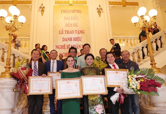 Ban hành Kế hoạch xét tặng danh hiệu NSND, NSƯT lần thứ X