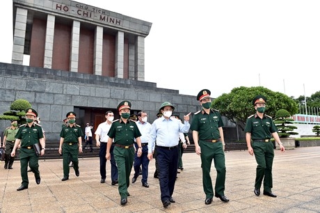 Thủ tướng Phạm Minh Chính kiểm tra công tác tu bổ Lăng Chủ tịch Hồ Chí Minh Thủ tướng Phạm Minh Chính kiểm tra công tác tu bổ Lăng Chủ tịch Hồ Chí Minh