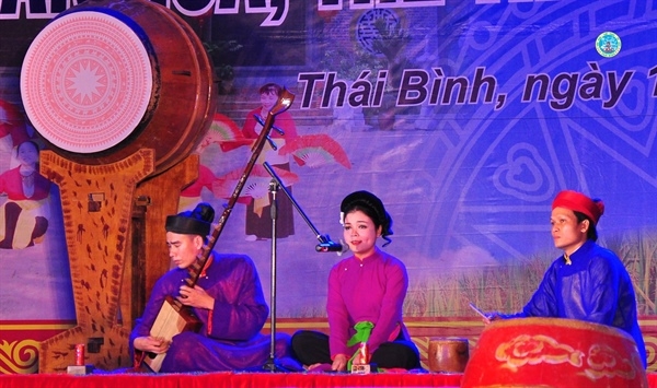 Bảo tồn di sản văn hóa phi vật thể ca trù ở Thái Bình