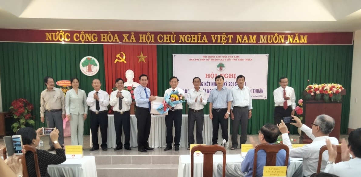 Hội Người cao tuổi tỉnh Ninh Thuận tổng kết nhiệm kỳ 2016-2021 và kiện toàn Ban chấp hành nhiệm kỳ mới