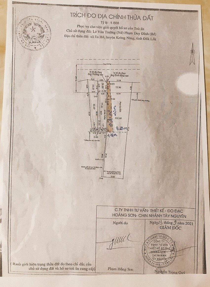 Đắk Lắk: Ông Nguyễn Duy Đính tố Thẩm phán tòa án nhân dân huyện Krông Năng xử ép gia đình ông khi giải quyết tranh chấp đất đai.