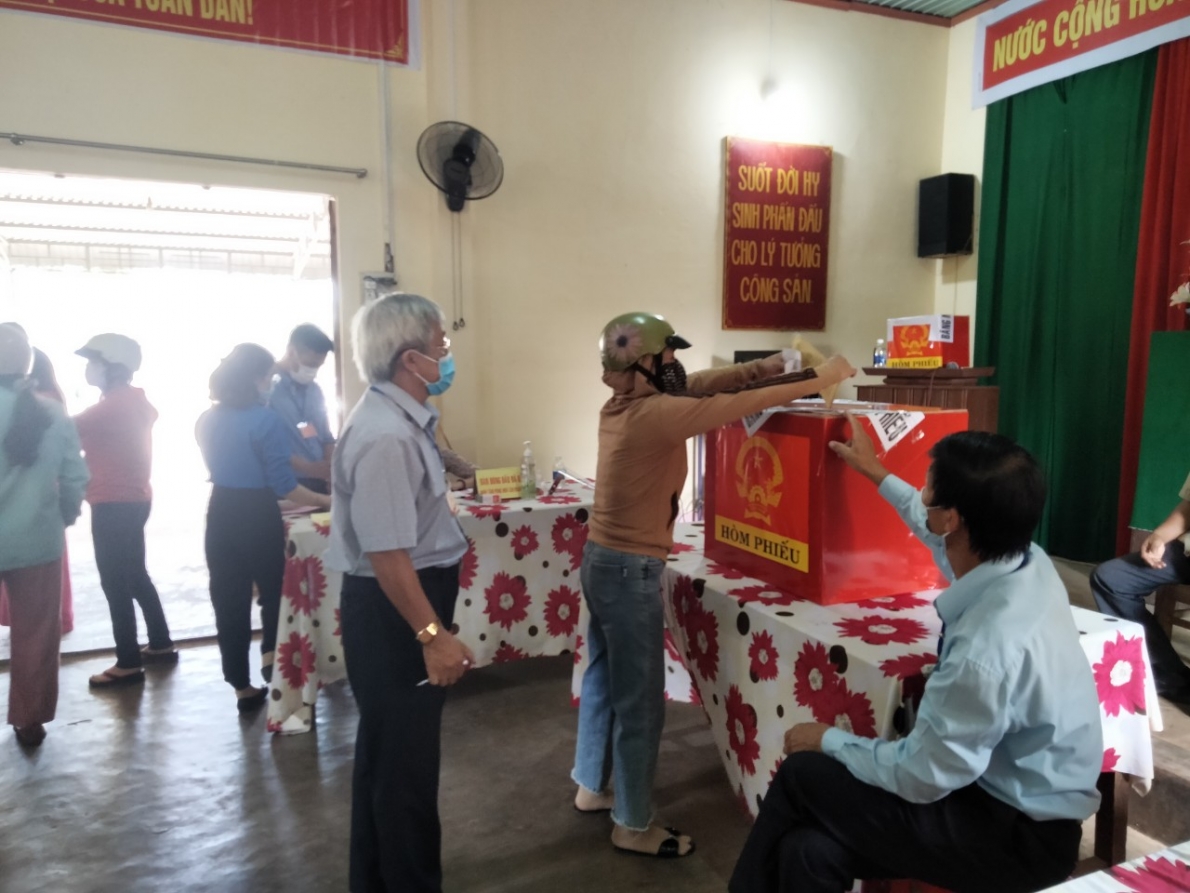 Đắk Lắk: Ngày bầu cử diễn ra tốt đẹp.