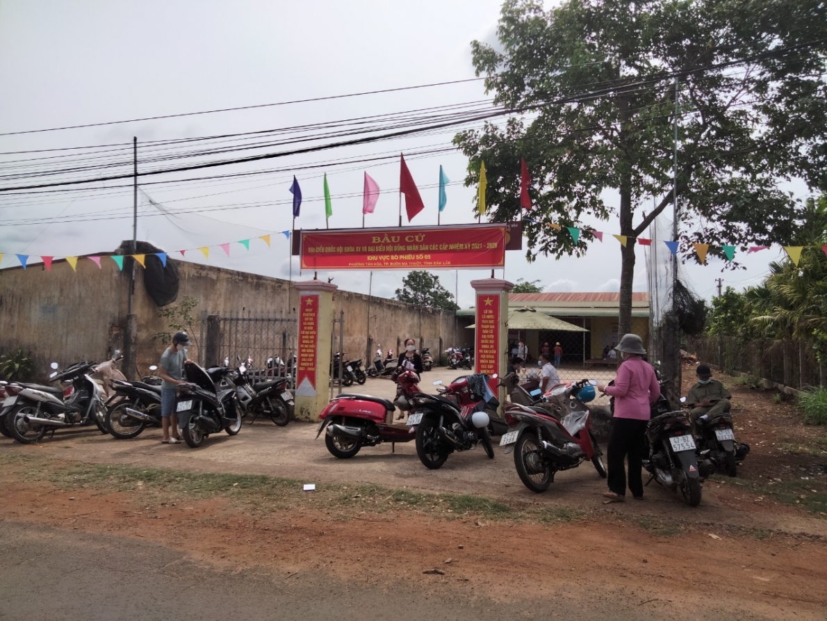 Đắk Lắk: Ngày bầu cử diễn ra tốt đẹp.