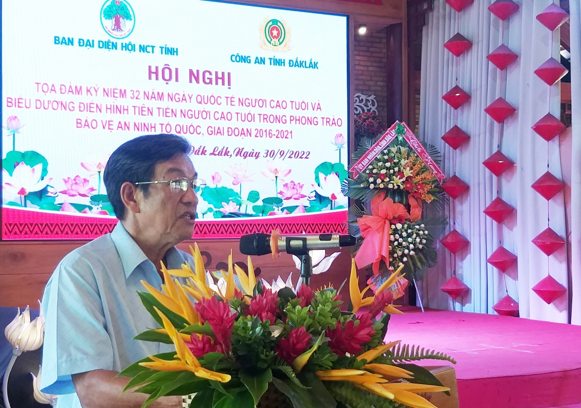 Người cao tuổi Đắk Lắk tích cực tham gia xây dựng Đảng, chính quyền và bảo vệ an ninh Tổ quốc.