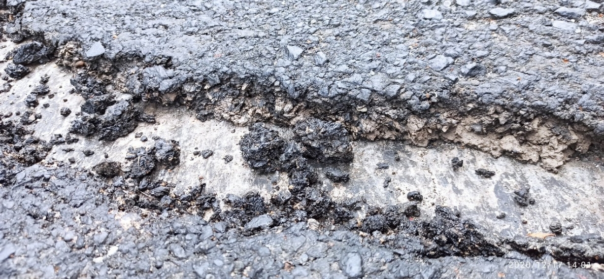 Quốc lộ 27 Đắk Lắk đi Lâm Đồng mới thảm nhựa nâng cấp đã xuống cấp trầm trọng.