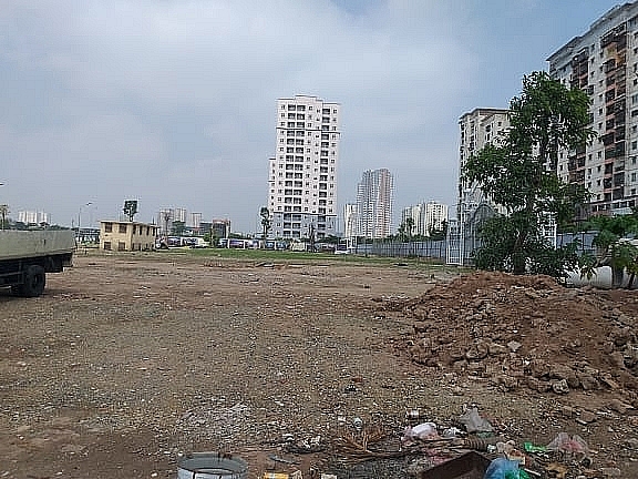 Dự án Louis City Hoàng Mai đã rao bán rầm rộ khi chưa xong hạ tầng
