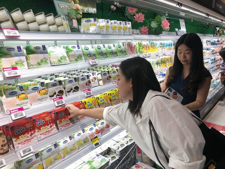 Sau sữa chua, nước giải khát thì sữa hạt và sữa đặc là những sản phẩm được Vinamilk đẩy mạnh để khai thác thị trường quy mô tỷ dân - Trung Quốc