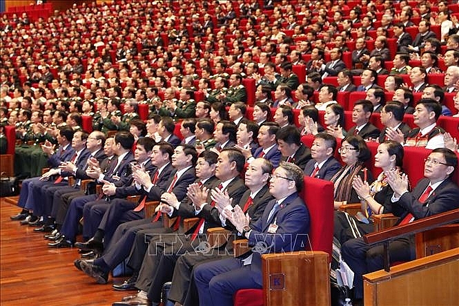 Các đại biểu dự phiên khai mạc Đại hội. Ảnh: TTXVN