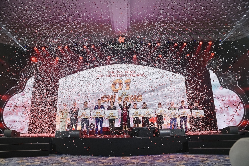 Sự kiện ra mắt siêu phẩm của thị trường BĐS Quảng Ninh 2021 khép lại với niềm vui giành cho các khách hàng đặt cọc thành công và may mắn nhận về những giải thưởng giá trị từ chủ đầu tư.