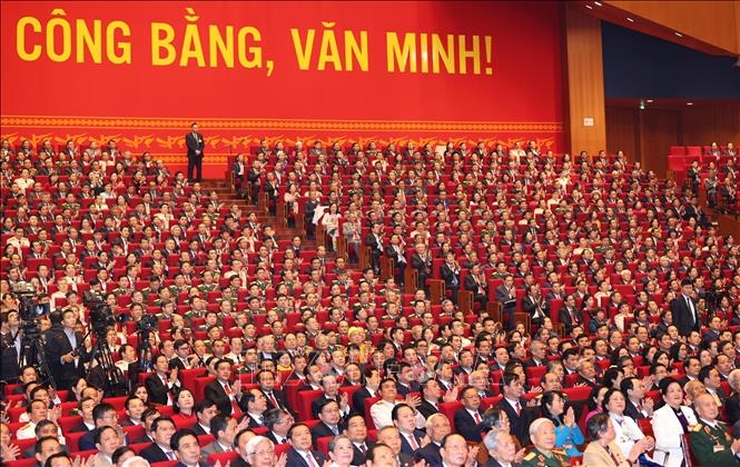 Đại biểu dự phiên khai mạc Đại hội. Ảnh: TTXVN